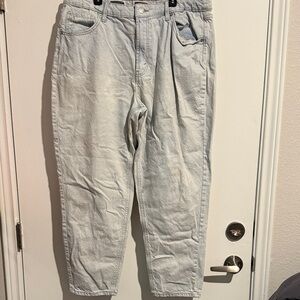 Light Wash Denim Jeans